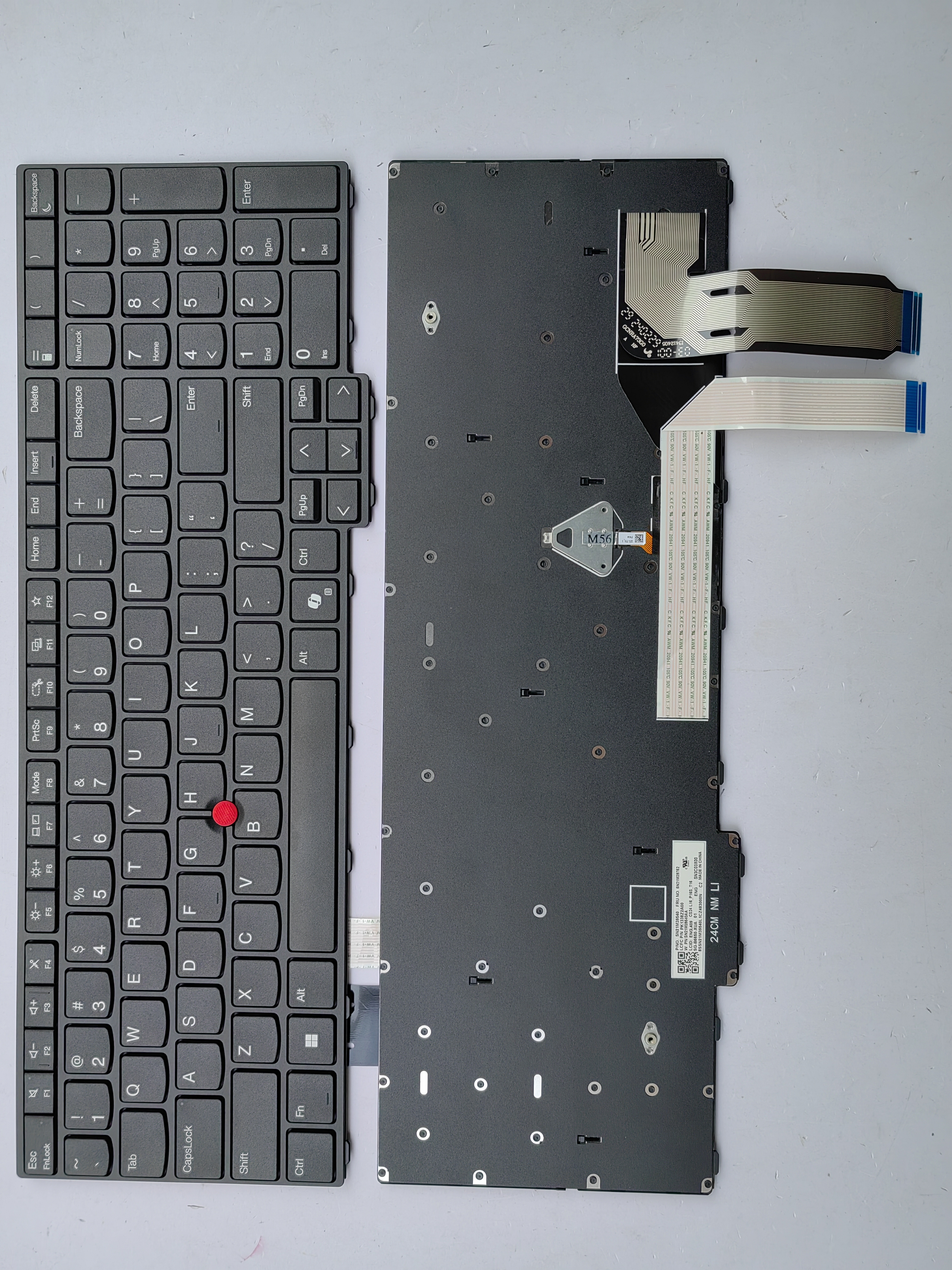 Picture of New Replacement Laptop Keyboard For IBM L16 GEN1 AI key/T16 GEN3 BLACK FRAME BLACK US Layout
